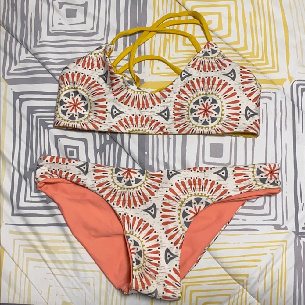 Customized two piece swimsuit